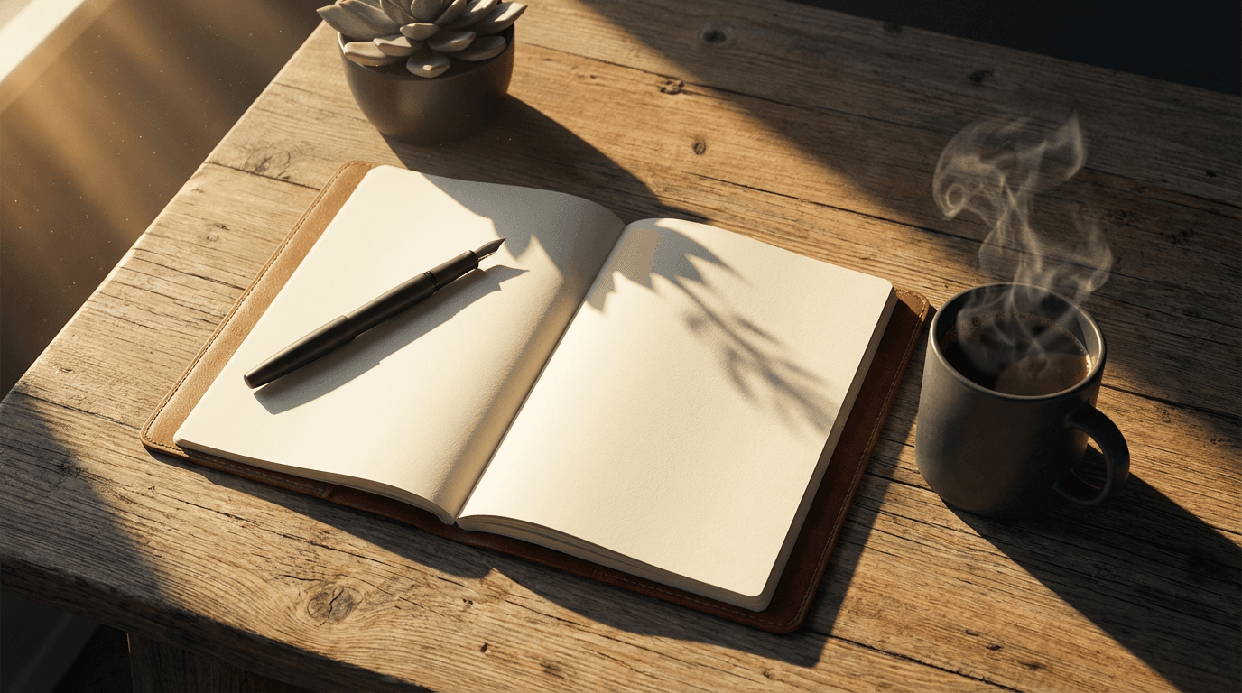 Strategic consulting workspace with organizational planning documents and system diagrams